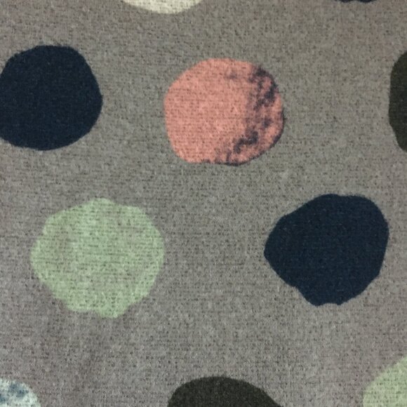CHARLIE B Soft Fleecey Polka Dot Crewneck Sweater - Picture 5 of 14